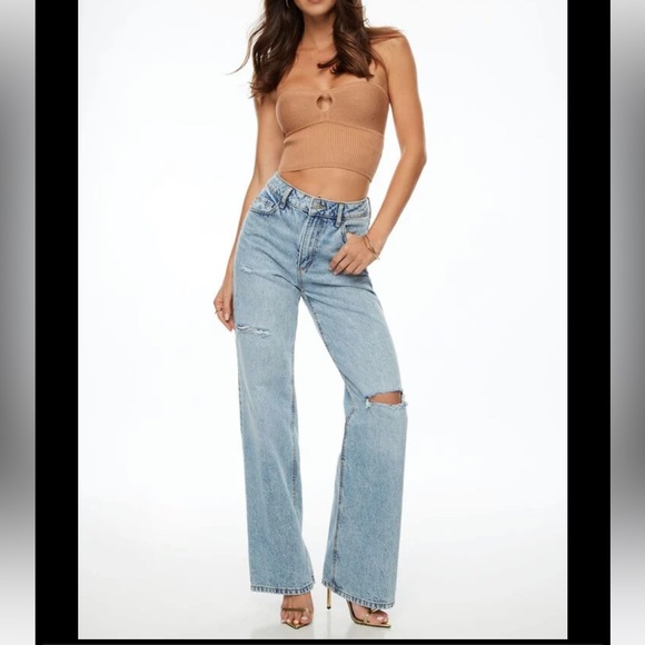 BNWT Wide Leg Jeans - Picture 5 of 6
